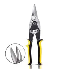 Tesoura Aviação Corte Reto Chapa Ferro Aço Inox Profissional