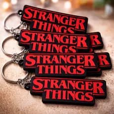 Chaveiro Stranger Things 3D