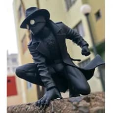 Action Figure Homem-aranha Noir Marvel Spider-man Preto