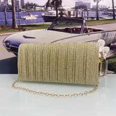 Juzia Bolsas Bolsa festa clutch de mão glitter quadrada listrada caixinha tiracolo transversal corrente cadeia retirável