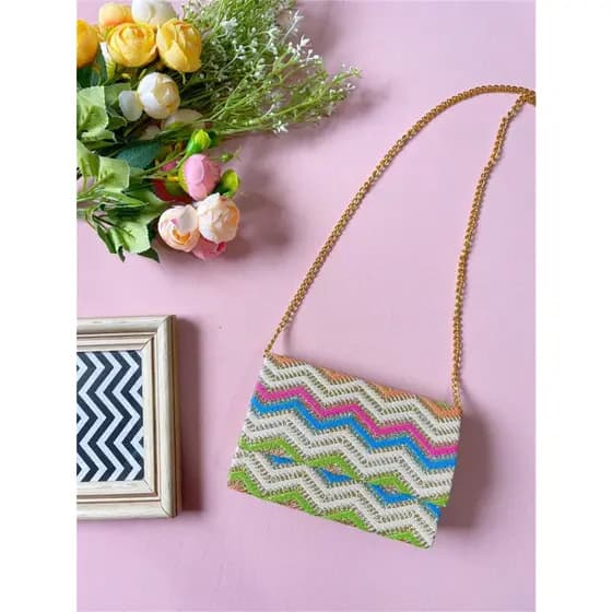 Juzia Bolsas Bolsa de festa palha praia trançada costurada trabalhada colorida com glitter bolsa feminina tiracolo transversal com alça corrente cadeia