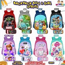 Bolsa Escolar DE'MIHAR Série Menino E Menina
