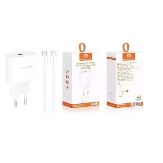 Carregador Turbo 30W IPhone 17 15 16  Cabo Tipo C Fonte Adeptador de Energia Ultra Rapido 30W CB-23