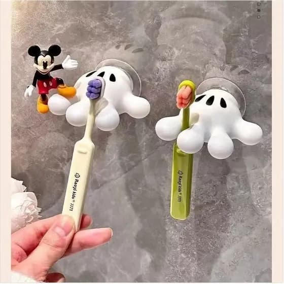 Organizadores de Ventosa Suporte Para Escova de Dente / Fios de Cabo/ Fone Universal Mickey