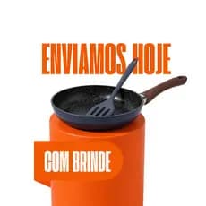 frigideiras e Espátula Não Gruda Frita Sem Oleo Indução Granito  24cm