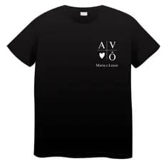 Camiseta Personalizada Avô com Nome dos Netos | Presente para Vovô | 100% Algodão | Dia dos Avós | Unissex