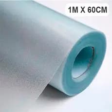 Película Adesiva Jateado Transparente Blindex Vidro 1m x 60cm