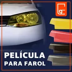 Película Para Farol, Lanterna, Carro e Moto - Diversas Cores 46 x 50 cm