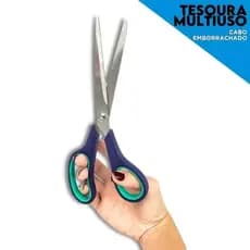 Tesoura Multiuso - Cabo Emborrachado - Tam 7 / 8 / 9 Polegadas - MGX