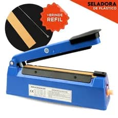 Seladora Manual de Plástico Profissional 20 cm - Bivolt - MGX
