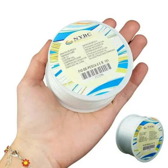 Fio De Nylon 0.2 / 0.3 / 0.35 / 0.4 / 0.45 / 0.5mm - Fio de Pesca - UMK