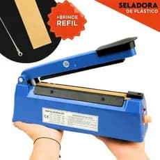 Seladora Manual de Plástico Profissional 20 cm - Bivolt - UMK