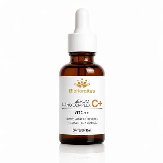 Sérum Facial Vitamina C Nano Complex C++ Antioxidante e Iluminador