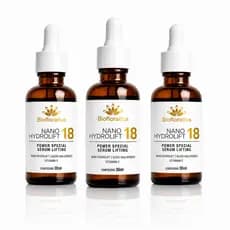 Kit 3 Sérum Facial Efeito Cinderela Lifting Instantâneo Anti Rugas e com Ácido Hialurônico