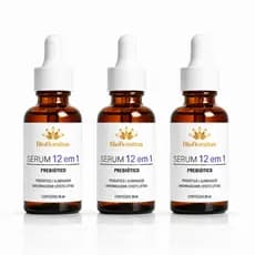 kit 3 Sérum Facial Advanced Complex | 12 Ativos Inteligentes para a Pele | Bioflorattus