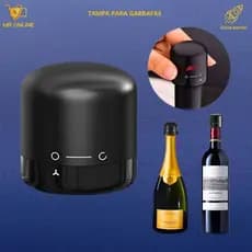 Tampa Para Garrafa De Vinho Champanhes E Bebida A Vácuo Rolha
