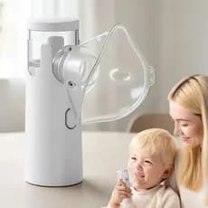 Inalador Nebulizador Portátil Ultrassónico Infantil Mesh