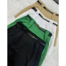 Short Saia DE Alfaiataria Feminino Social Com CINTO Cintura Alta TENDENCIA P ao GG