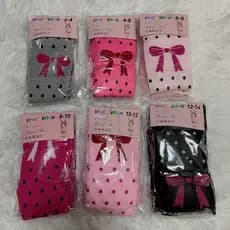 Kit 1 Meia Calça Infantil feminina do inverno Fio 80