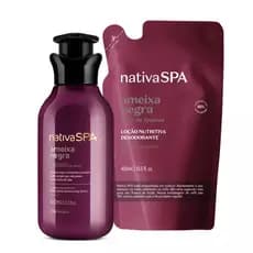 Hidratante Corporal Nativa Spa Ameixa Negra 400ml e Refil 400ml O Boticário