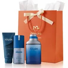 Presente Kit Kaiak Clássico Natura Tradicional Masculino Original