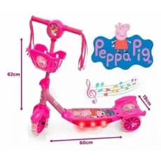 Patinete Infantil Peppa pig 3 rodas