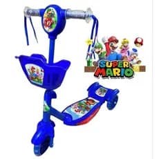 Patinete Musical Super Mario C/ Led