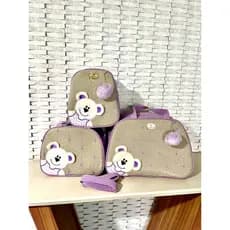 bolsas Maternidade kit com 3pcs do Urso Novo modelo. ✅ Envio Imediato.