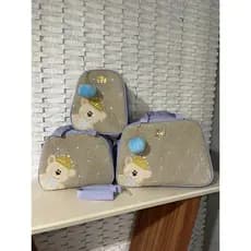 bolsas Maternidade kit com 3pcs com Ursinho.  ✅Envio Imediato.