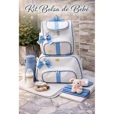 Bolsas Maternidade Nova coleção kit com 2pcs de Luxo. ✅ Envio imediato.