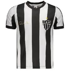 Camisa Atlético Mineiro Retrô REI REINALDO 1976 Galo Doido  Licenciado Oficial Presente Time Futebol