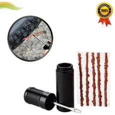 Kit Remendo Reparo Para Pneu Bike Tubeless Chave 5 Macarrao Mtb Bicicleta Ciclismo