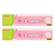 Kit 2 Pomadas Babymed Rosa 45g