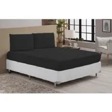 Jogo de Lençol Cama King 3 Peças Liso 1,93m x 2,03m x 30cm - DIVERSAS CORES