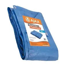 Lona 4x3 Azul Impermeavel Piscina Barraca Camping Telhado Carreteiro Reforçada