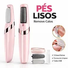 Pés Lisos em Minutos – Lixador de Pé Elétrico Removedor de Calos Profissional