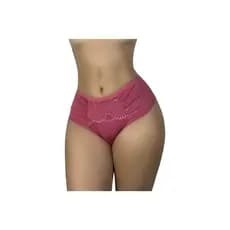 Kit 5 e 10 calçolas feminina confortável dia a dia com detalhe em renda calçola tangão hor pant senhora
