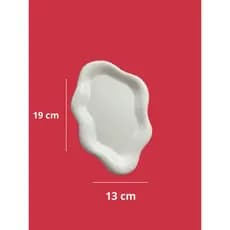 Bandeja Decorativa Nuvem Porta Perfume, Porta joia Bijuteria, Porta Chaves