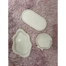 Kit 3 bandejas decorativas
