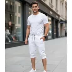 Bermuda Lisa Masculina Shorts Jogger Lançamento Top