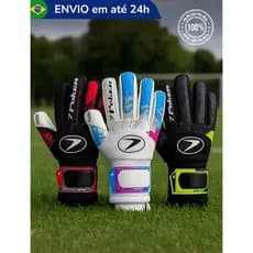 Luva de Goleiro Poker Infinity 2 Profissional Adulto - Original Campo Society Masculino Feminino