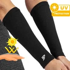 Par Manguito Proteção Solar UV Manga Braço Esporte Mangote Vôlei Basquete Ciclismo Bike Esporte