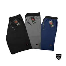 Kit 3 Bermuda Moletom masculina Sport Academia Treino Reblack Temos Também Kit de 5 4 2