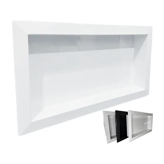 Nicho De Banheiro Para Embutir Parede Box Banho Shampoo sabonete organizador