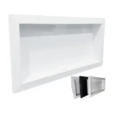 Nicho De Banheiro Para Embutir Parede Box Banho Shampoo sabonete organizador