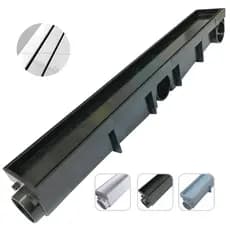 Ralo Linear 6x50 Invisível Oculto coletor sifonado Banheiro  cola Piso seca box Porcelanato