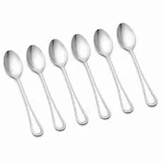 Kit 6/12/18/24 Colher talher aço inox de sopa