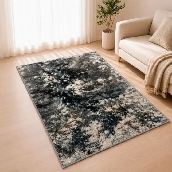 Tapete Passadeira de Piso Macio 60x100cm Antiderrapante Lavável para Quarto/Sala