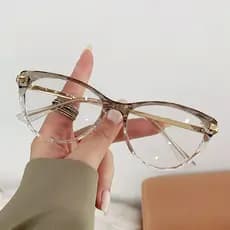 Olho De Gato Mulher Moldura De Cristal Anti-Azul Óculos Senhoras Glasses