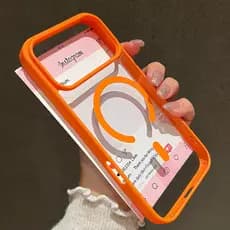 Carregamento Magnético Doce Cor Fosco Caso Para iPhone 17 16 15 14 13 12 Pro Max Plus Ar 11 Pára-Choques Capa
